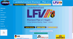 Desktop Screenshot of lfv-kegeln-rlp.de